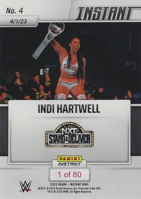 Indi Hartwell – and NEW… NXT Women’s Champion