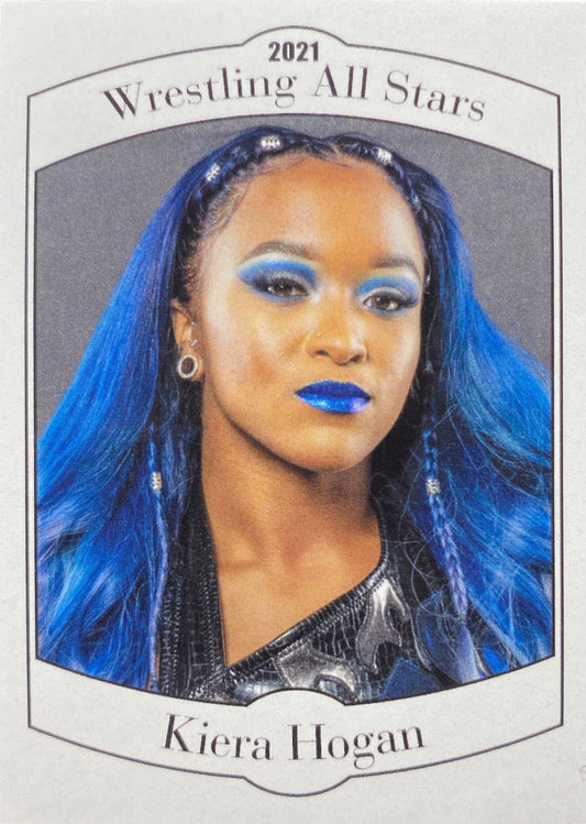 Kiera Hogan trading card PW Catalog