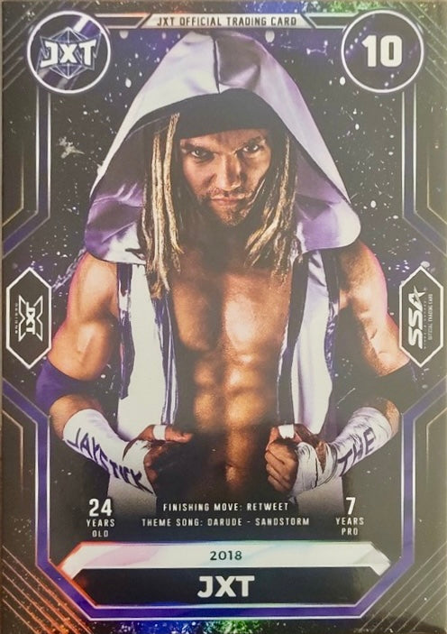 2018 – JXT trading card PW Catalog