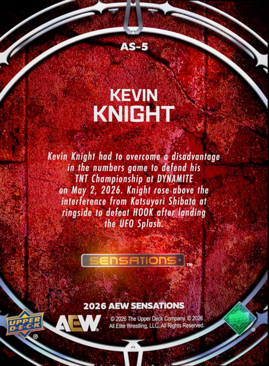 MAY 2, 2026 – Kevin Knight – Kevin Knight Completes a Third Successful Defense of HIS TNT Championship With a Victory Over Hook