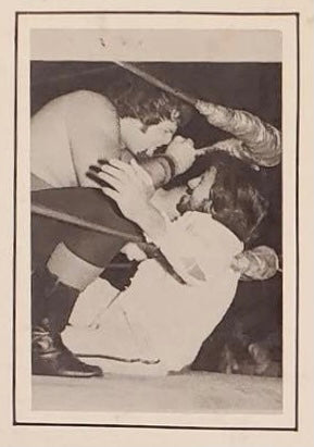 Lawler vs. Hart trading card PW Catalog