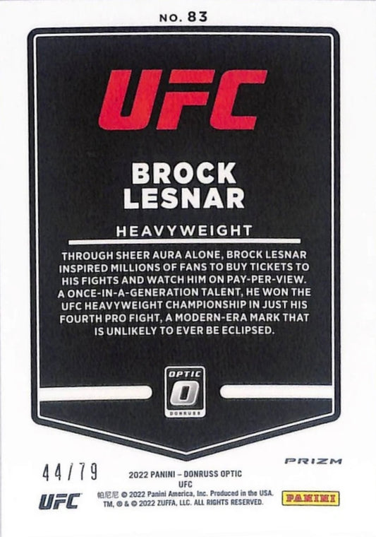 Brock Lesnar trading card PW Catalog