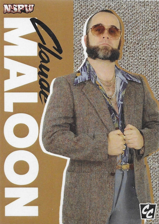 Claude Maloon trading card PW Catalog