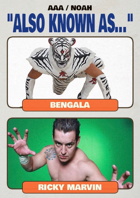 Bengala / Ricky Marvin trading card PW Catalog