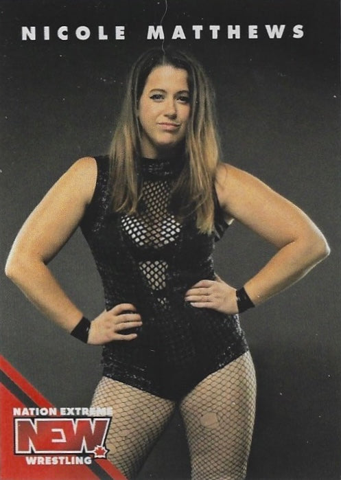 Nicole Matthews trading card PW Catalog