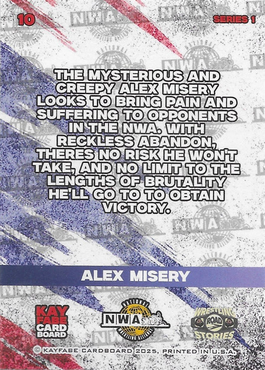 Alex Misery trading card PWcatalog