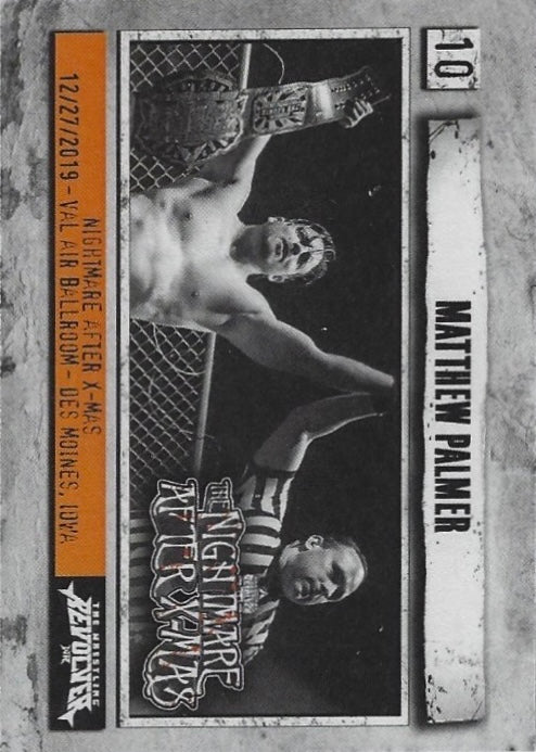 Matthew Palmer trading card PW Catalog