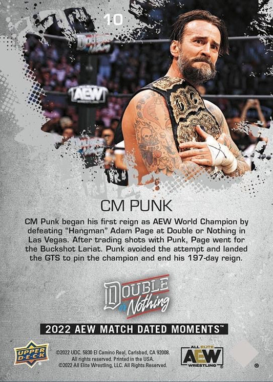 CM Punk – CM Punk Defeats “Hangman” Adam Page to Win the AEW World Championship for First Time - image 2