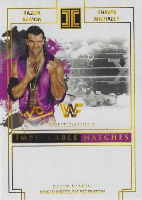 Wrestlemania X: Razor Ramon vs. Shawn Michaels – Razor Ramon