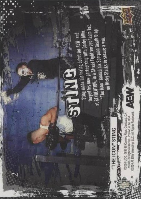 3/7/21 – Sting Competed in HIS First Match in AEW at Revolution