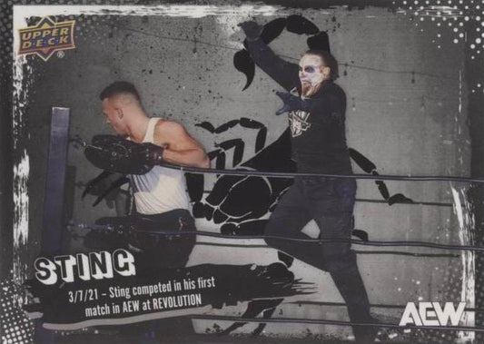 3/7/21 – Sting Competed in HIS First Match in AEW at Revolution