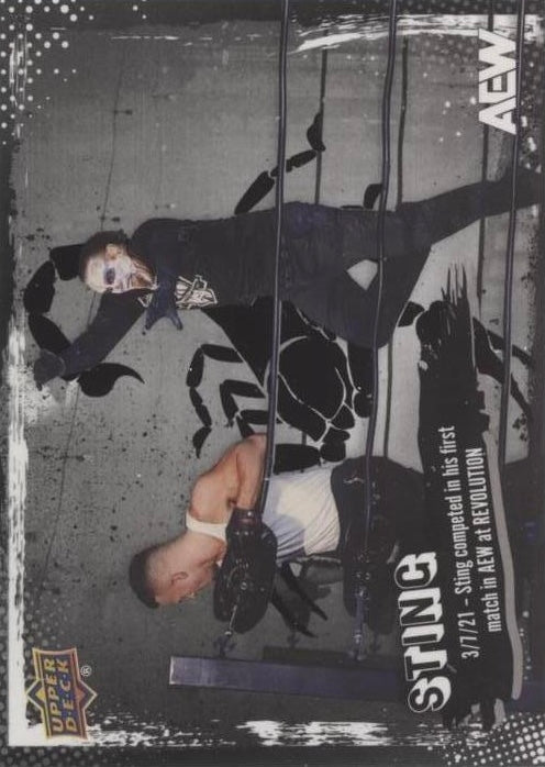 3/7/21 – Sting Competed in HIS First Match in AEW at Revolution