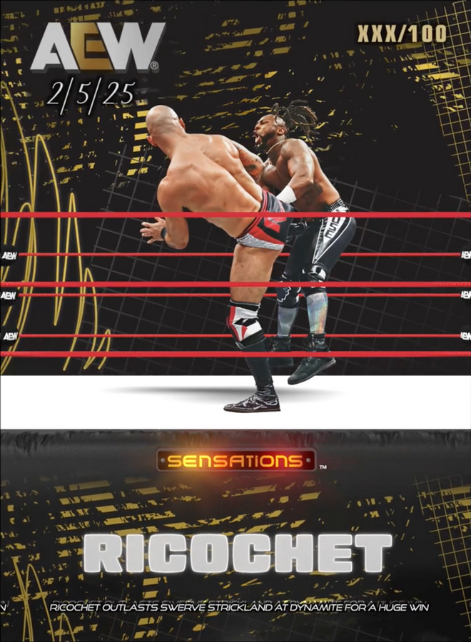 2/5/25 – Ricochet – Ricochet Outlasts Swerve Strickland at Dynamite for a Huge Win