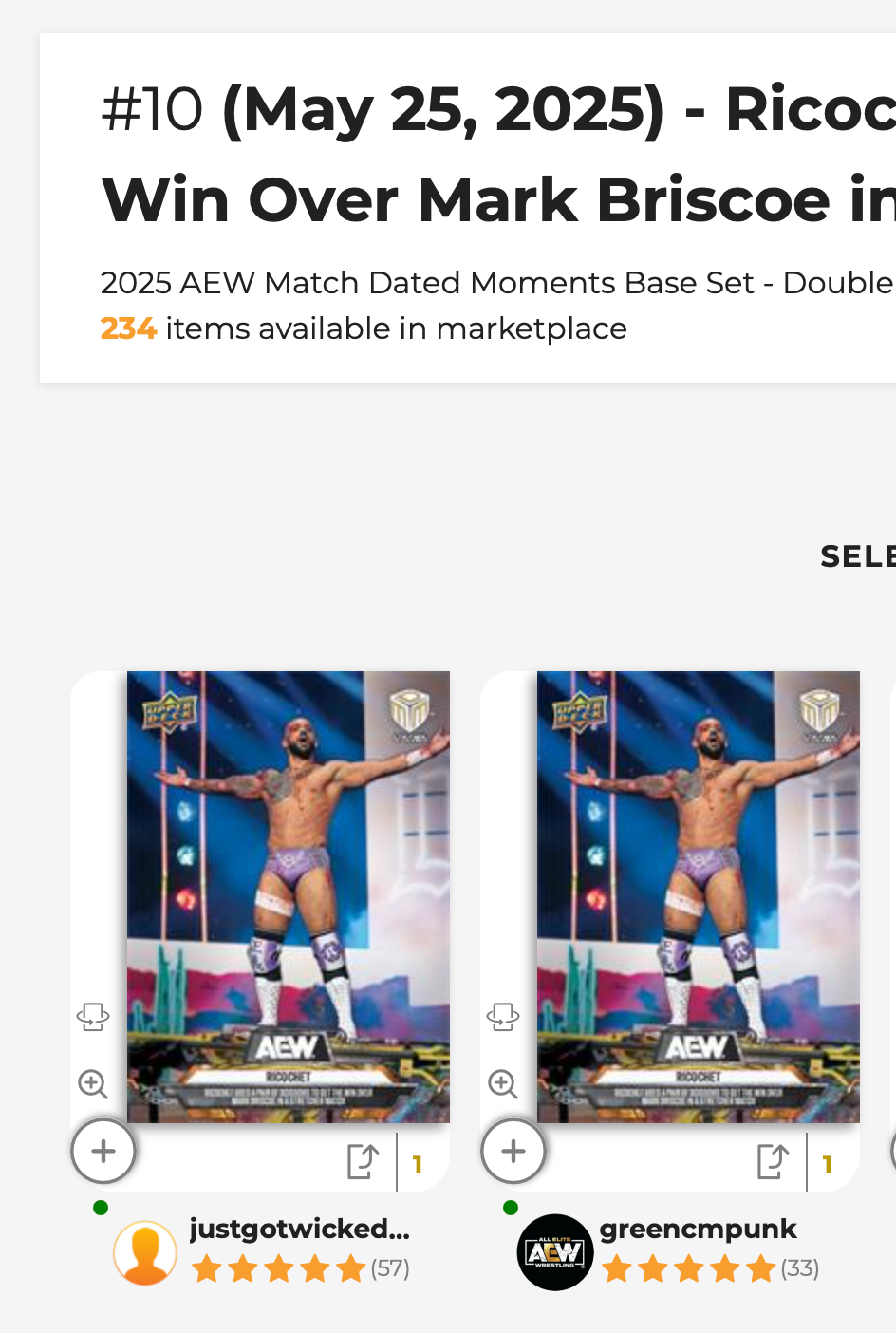 Ring Favorites – Kazuchika Okada