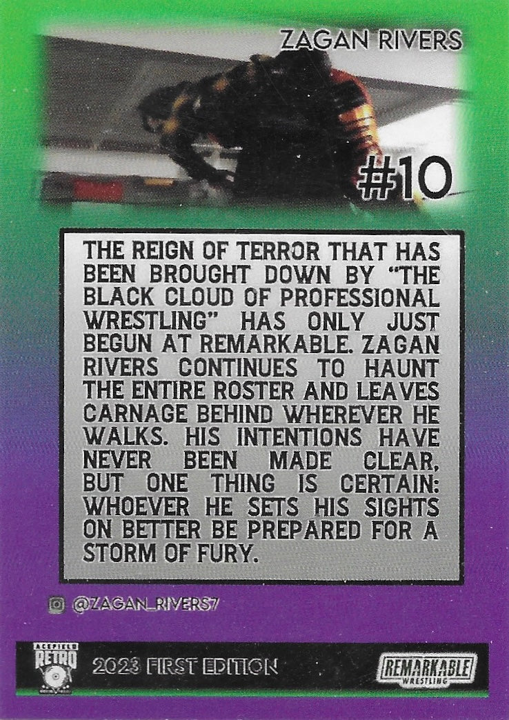 “The Black Cloud of Professional Wrestling” Zagan Rivers - image 2