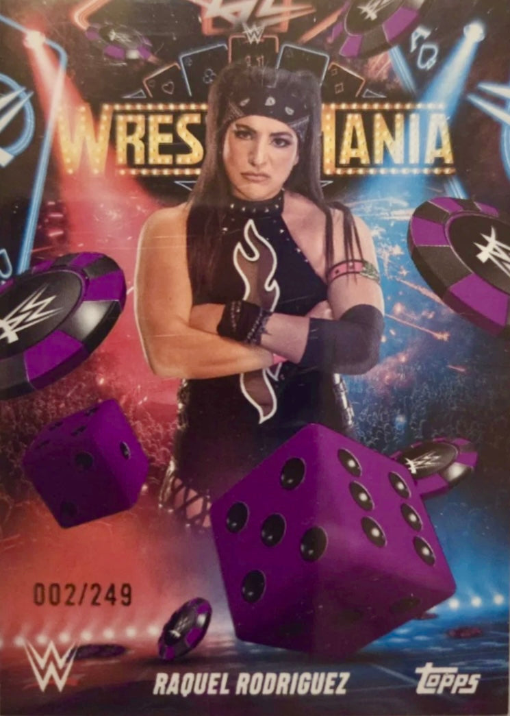 Raquel Rodriguez trading card PW Catalog