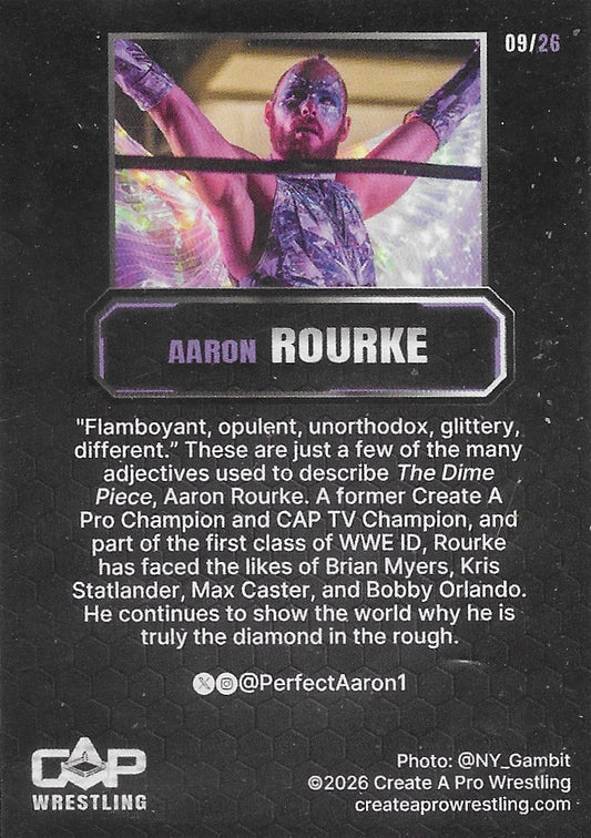 Aaron Rourke trading card PWcatalog