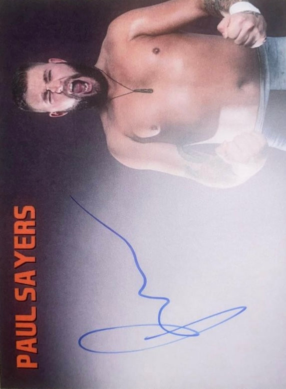 Paul Sayers trading card PW Catalog