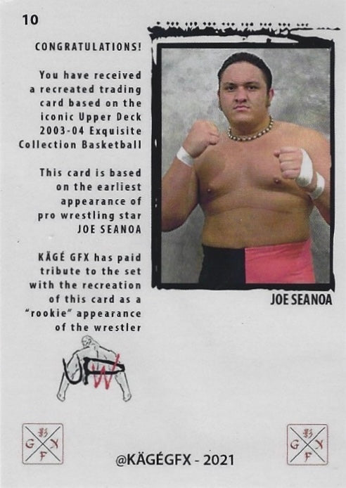 JOE Seanoa – UPW