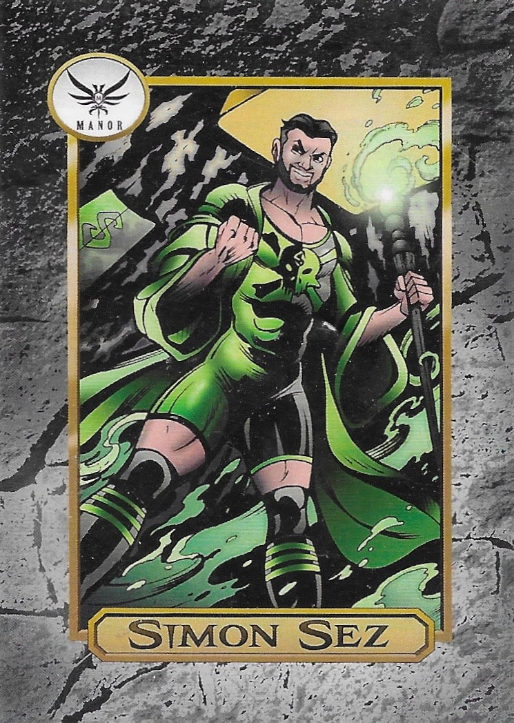 Simon SEZ trading card PW Catalog