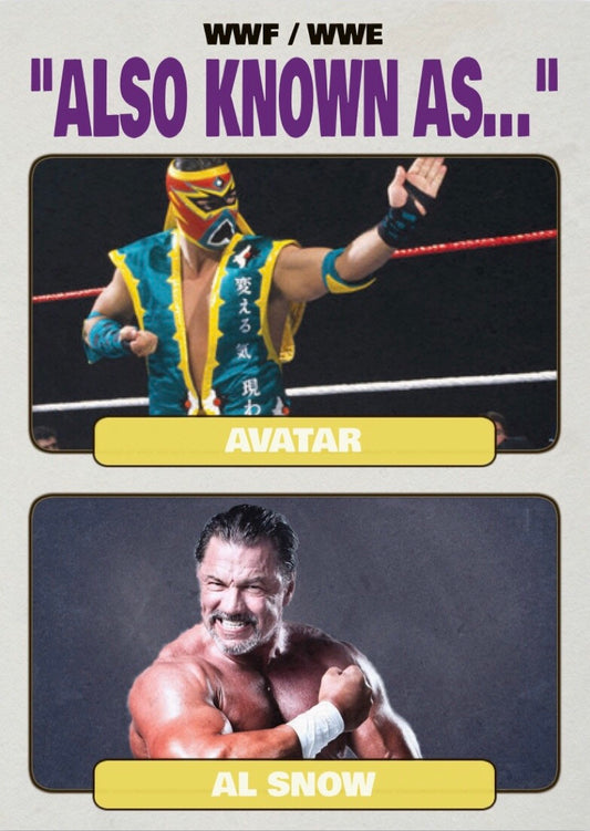 Avatar / AL Snow trading card PW Catalog