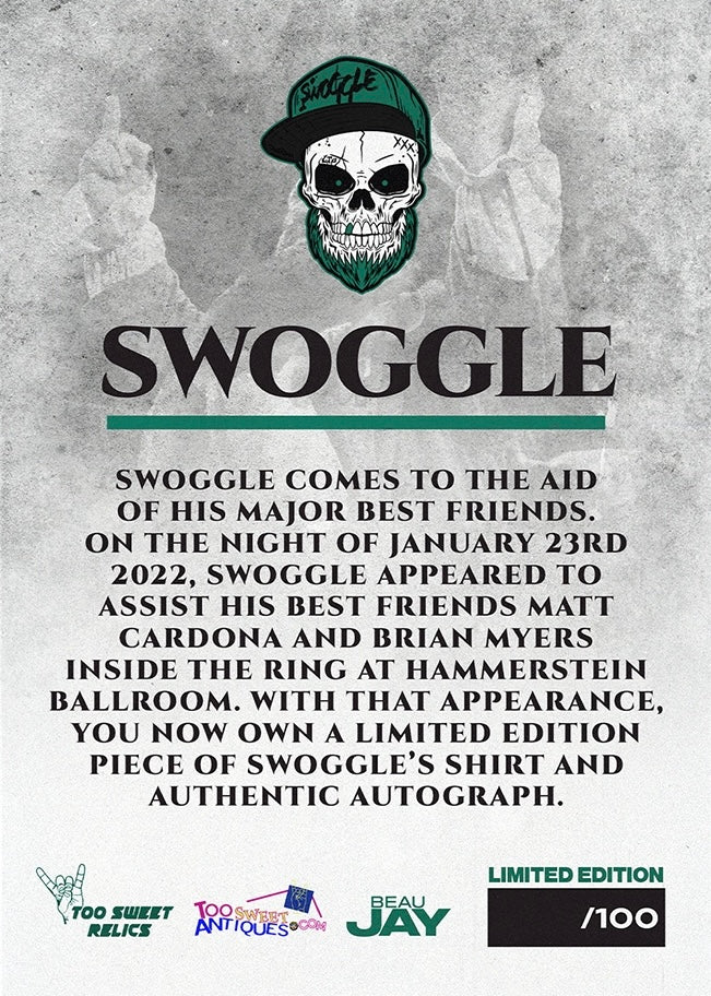 Swoggle – Autograph Event Worn Shirt