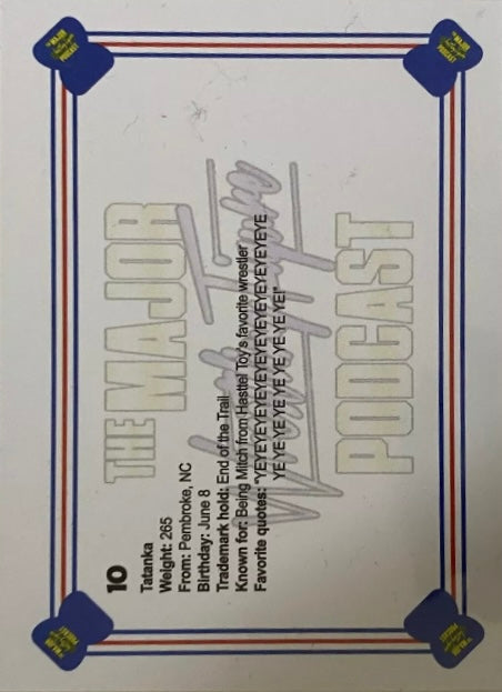 Tatanka trading card PW Catalog