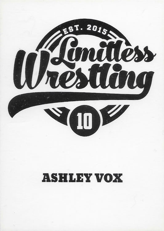 Ashley VOX trading card PW Catalog