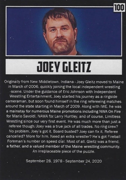 Maine Wrestling Heritage – Joey Gleitz