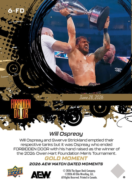 Will Ospreay – Will Ospreay Wins the Owen Hart Foundation Men’s Tournament Over Swerve Strickland