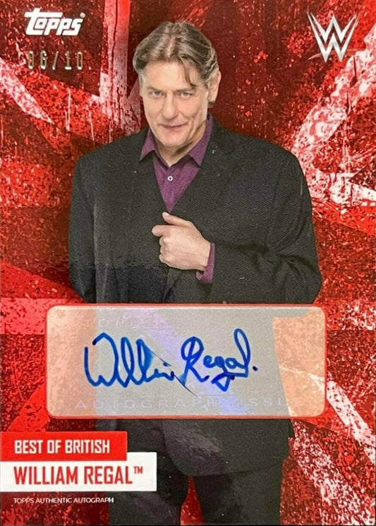 William Regal trading card PW Catalog