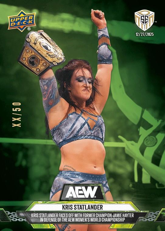 Kris Statlander – Kris Statlander Faces OFF With Former Champion Jamie Hayter in Defense of the AEW Women’s World Championship