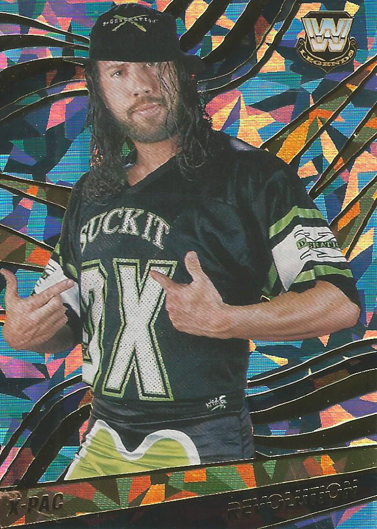 WWE Panini Revolution 2022 X-PAC FRACTAL #125