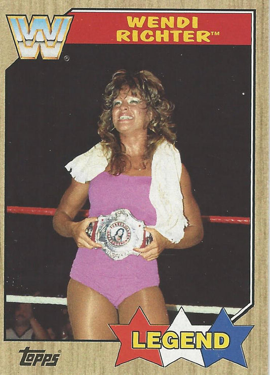 WWE Topps Heritage 2017 Wendi Richter #100