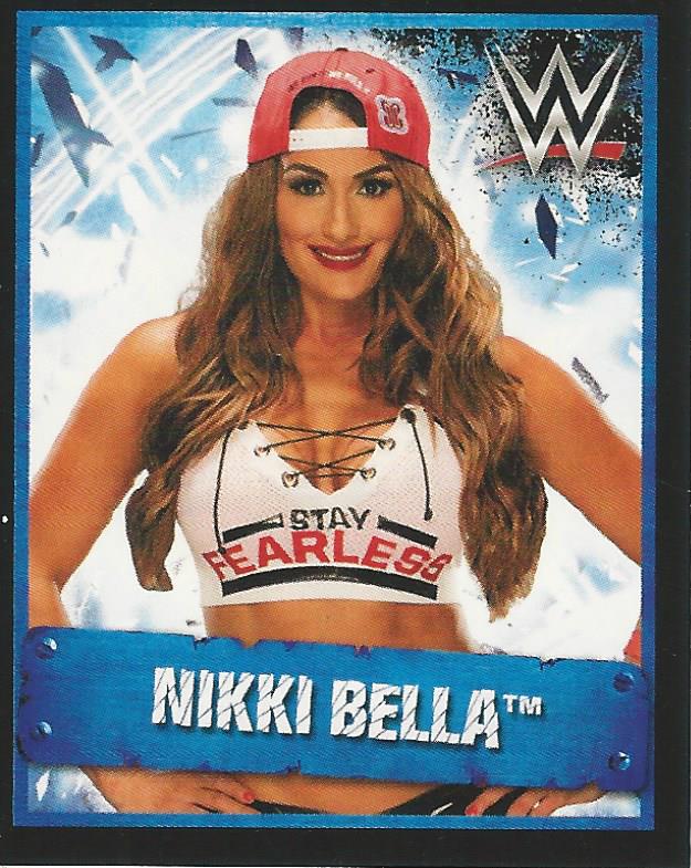 WWE Topps Stickers 2017 Nikki Bella #100