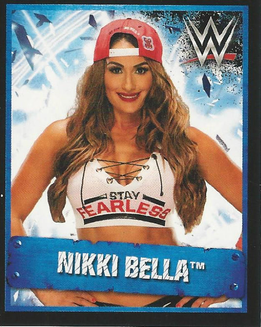 WWE Topps Stickers 2017 Nikki Bella #100