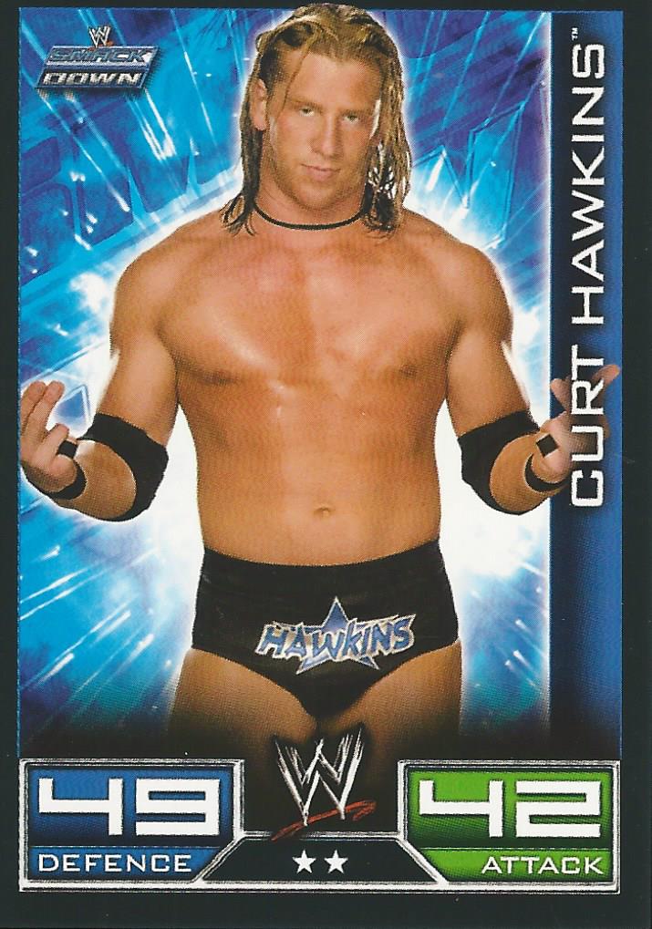 WWE Topps Slam Attax 2008 Curt Hawkins #100