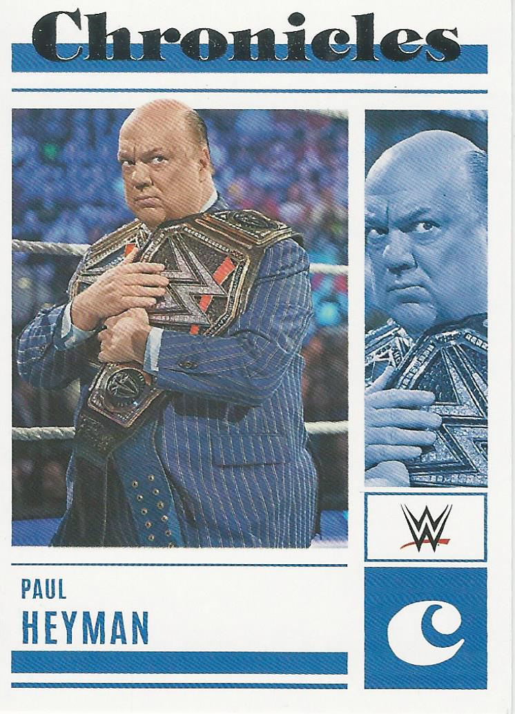 WWE Panini Chronicles 2023 Paul Heyman #100