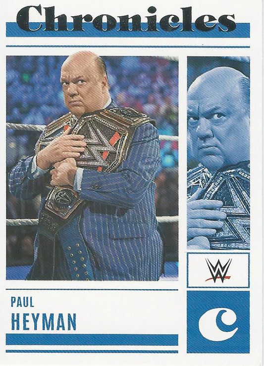 WWE Panini Chronicles 2023 Paul Heyman #100