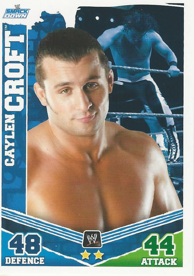 WWE Topps Slam Attax Mayhem 2010 Caylen Croft #100