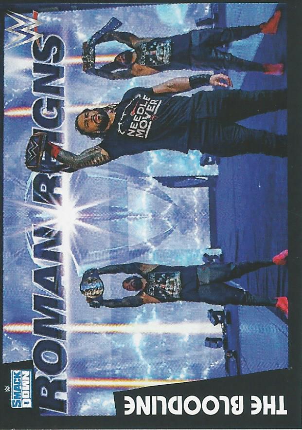 WWE Panini 2022 Sticker Collection Roman Reigns #100