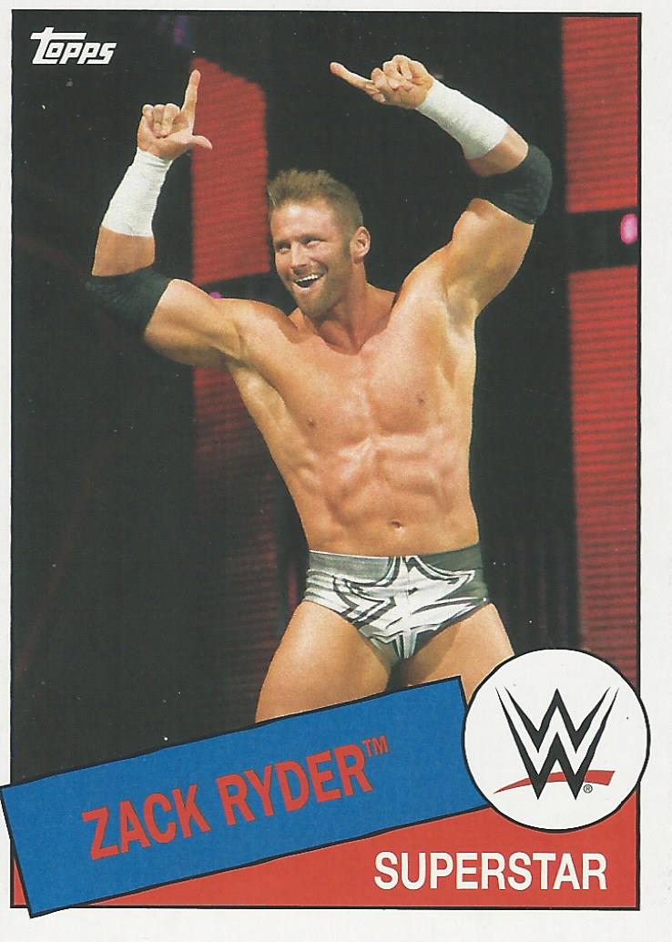 WWE Topps Heritage 2015 Zack Ryder #100