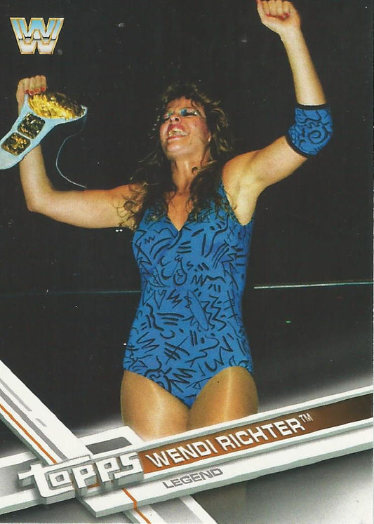 WWE Topps Then Now Forever 2017 Wendi Richter #200