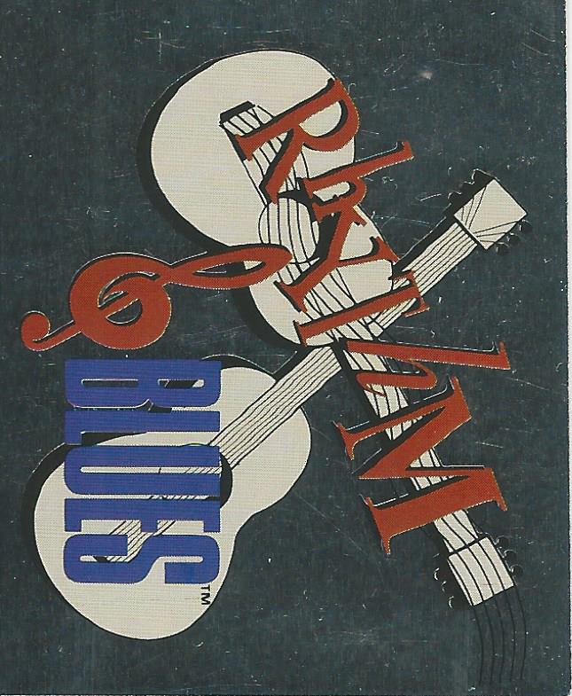 WWF Merlin Sticker Collection 1990 Rhythm and Blues #100