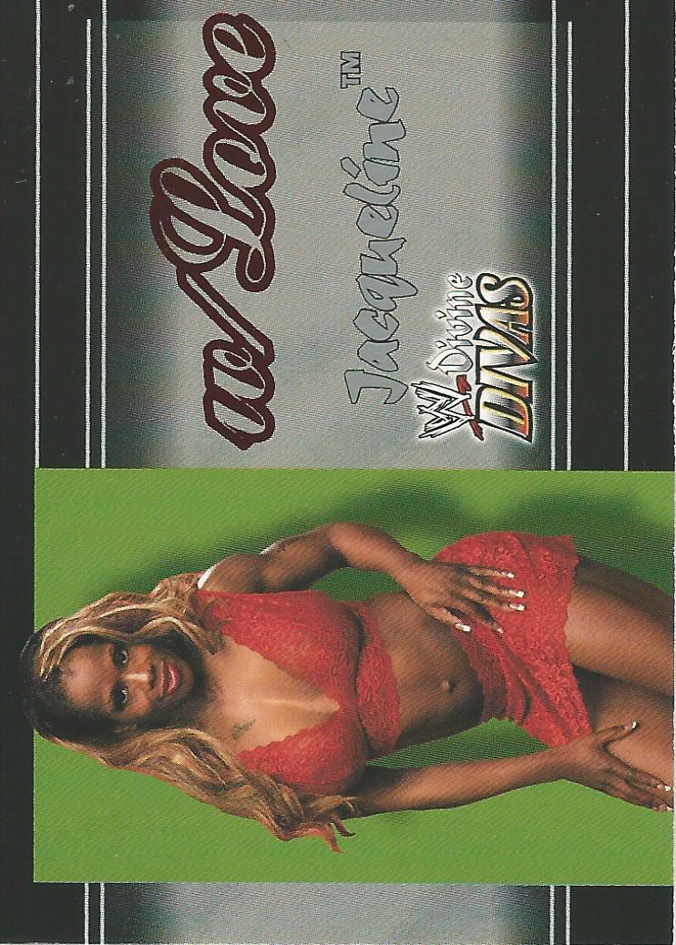 WWE Fleer Divine Divas 2003 With Love Jacqueline #2 of 16