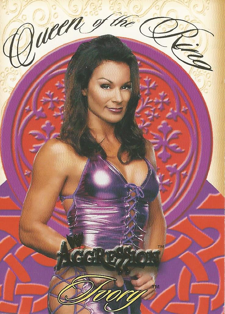 WWE Fleer Aggression 2003 Ivory Queen of the Ring 2 of 10 trading card PW Catalog