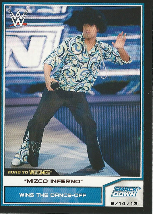 WWE Topps Road to Wrestlemania 2014 The Miz #40