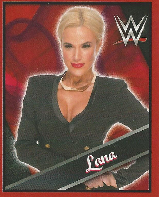 WWE Topps Then Now Forever 2016 Stickers Lana #100