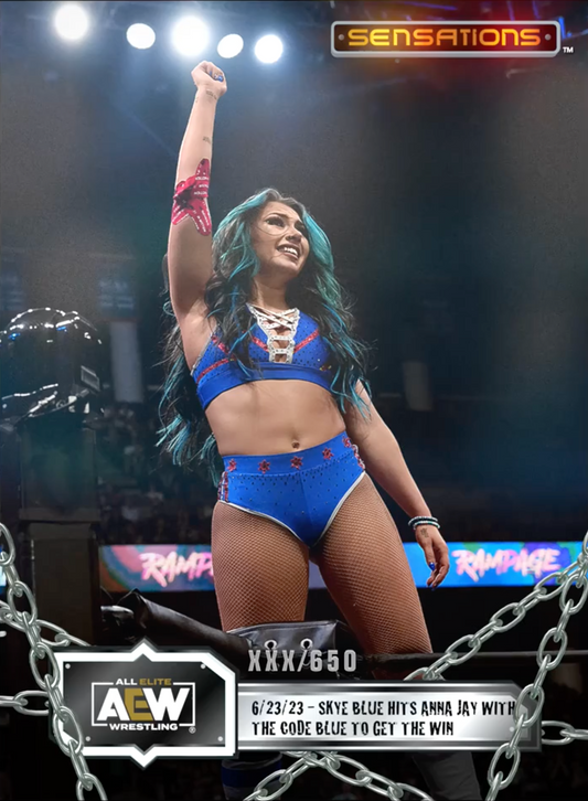 6/23/23 – Skye Blue – Skye Blue Hits Anna JAY With the Code Blue to Get the Win