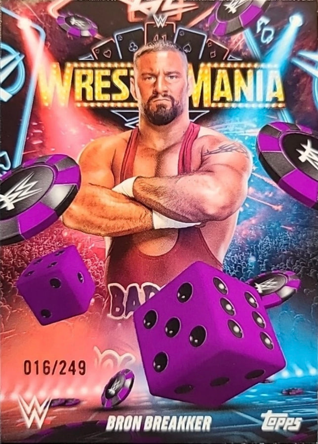 Bron Breakker trading card PW Catalog